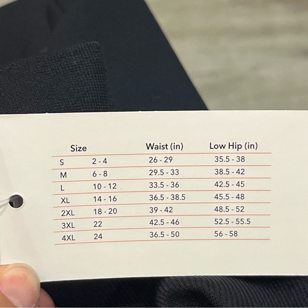 Shapermint Essentials Women's Size Large Black Hi… - image 8